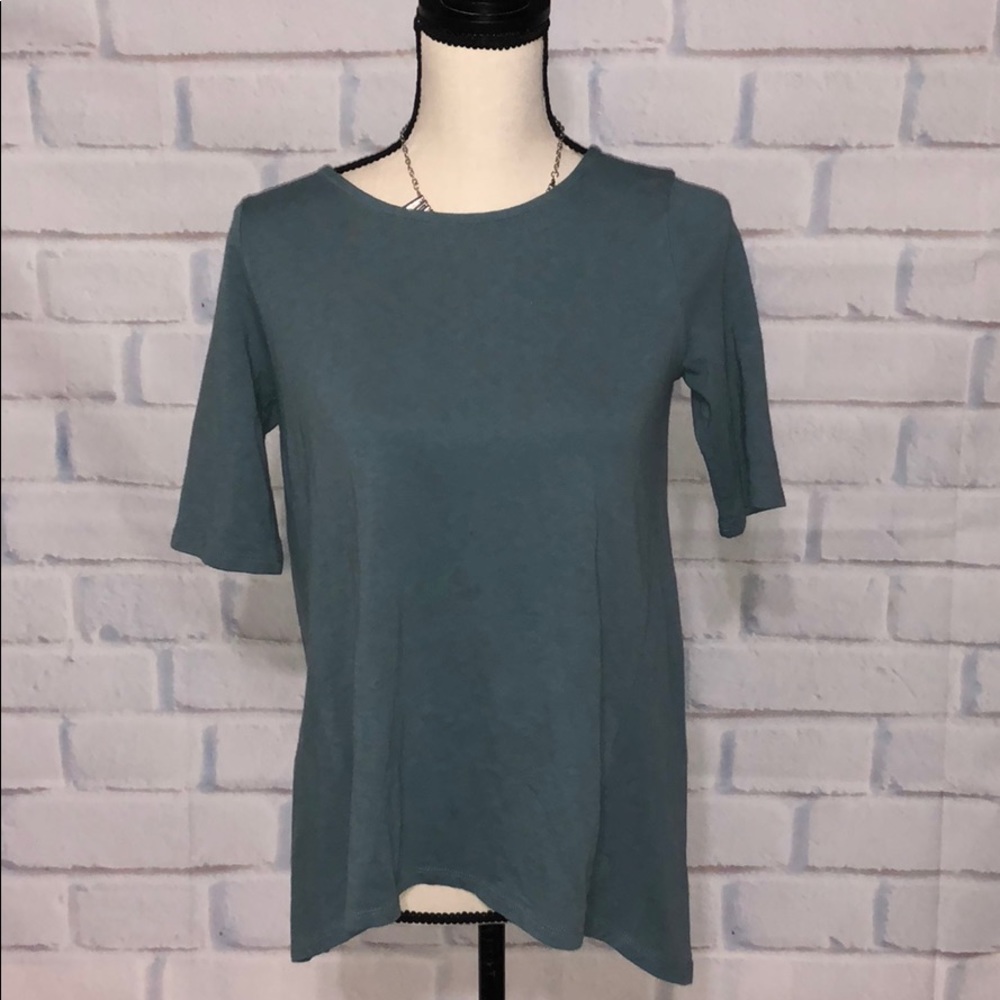 Madewell XS high low tee